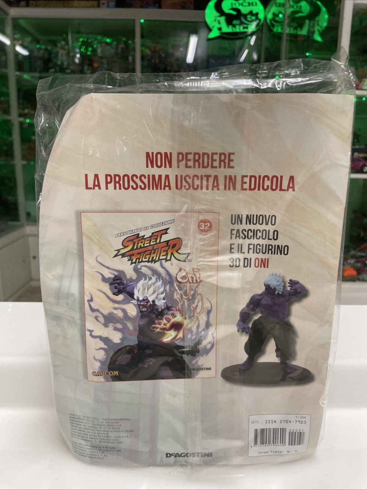 STREET FIGHTER Personaggi da Collezione N. 31 Evil Ryu De Agostini - immagine 3