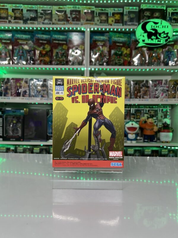 Sega - MARVEL ACT/CUT Premium Figure Spider-Man vs Doctor Octopus