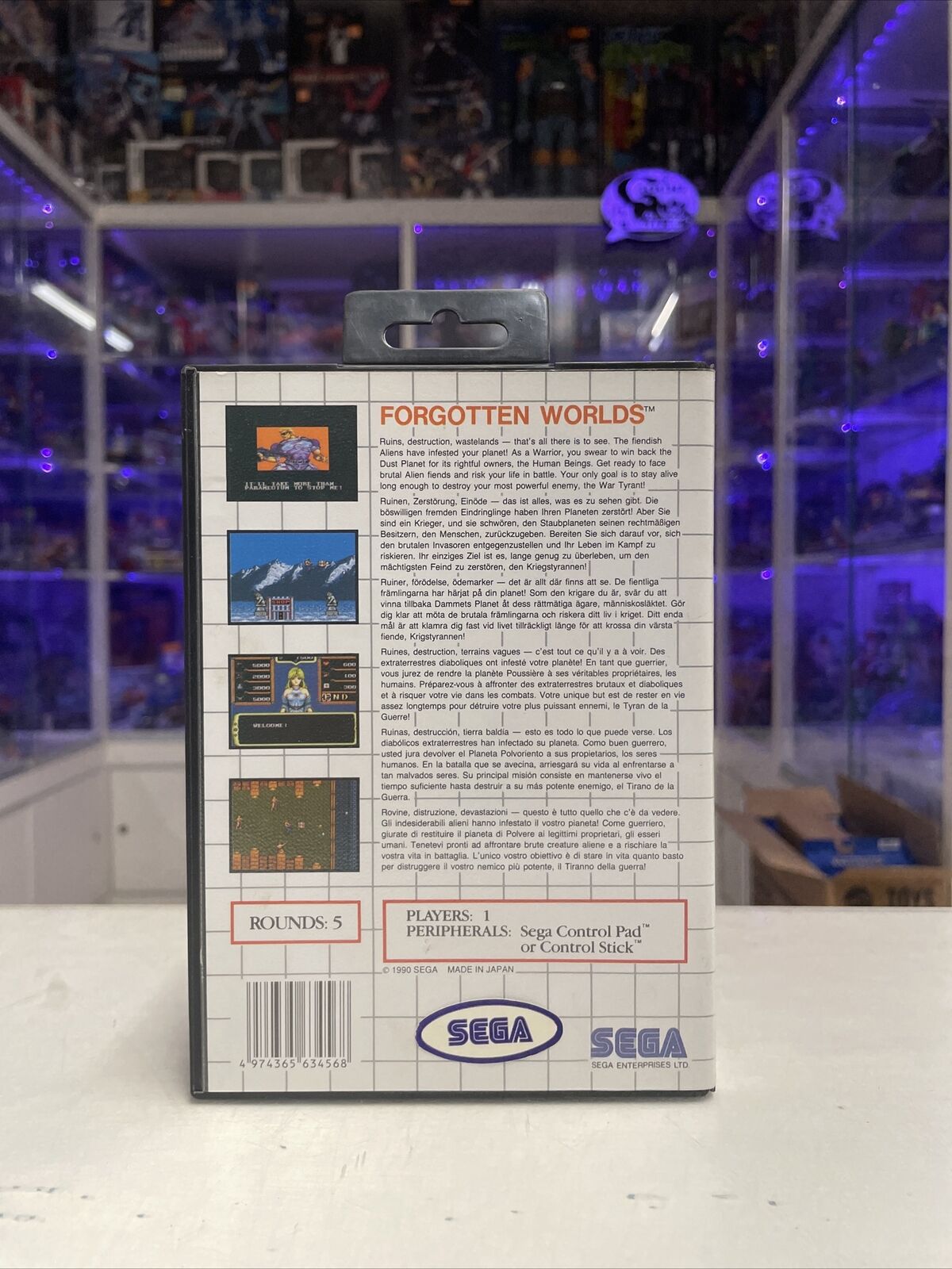 Sega-master-System-Videogioco-Forgotten-Worlds-con-Manuale-145037300290-3
