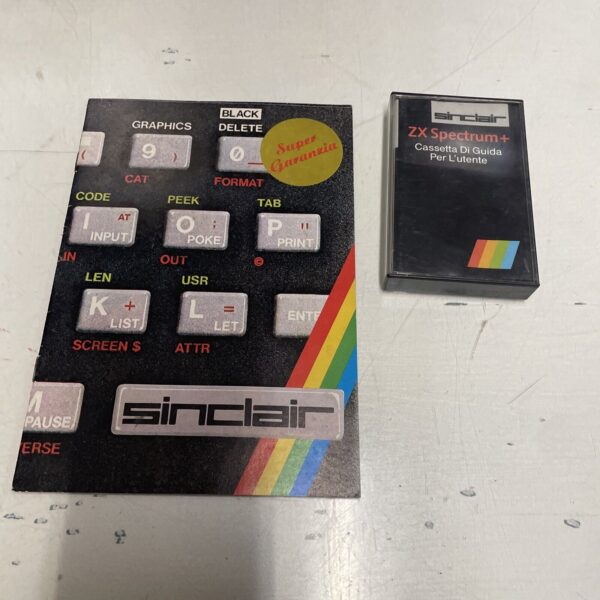 Sinclair ZX spectrum + Plus  box scatola + Raccolta Bundle Giochi - immagine 3