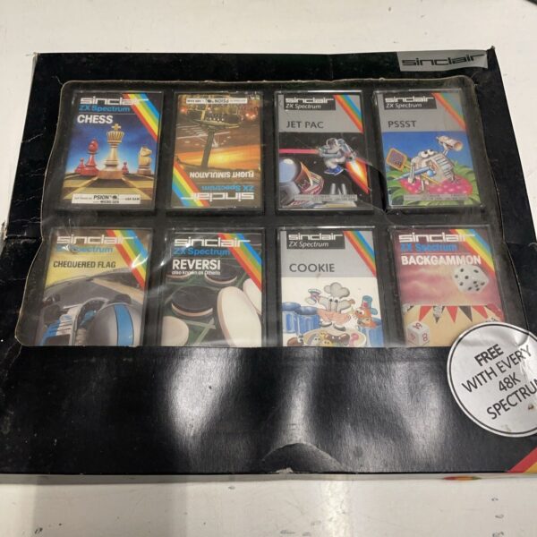 Sinclair ZX spectrum + Plus  box scatola + Raccolta Bundle Giochi - immagine 6