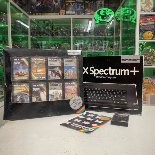 Sinclair ZX spectrum + Plus  box scatola + Raccolta Bundle Giochi
