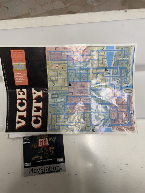 Sony Playstation Ps1 GTA Grand Theft Auto Platinum OTTIMO !! - immagine 12