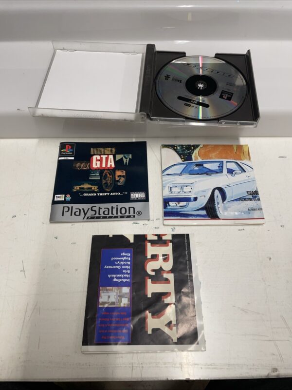 Sony Playstation Ps1 GTA Grand Theft Auto Platinum OTTIMO !! - immagine 8