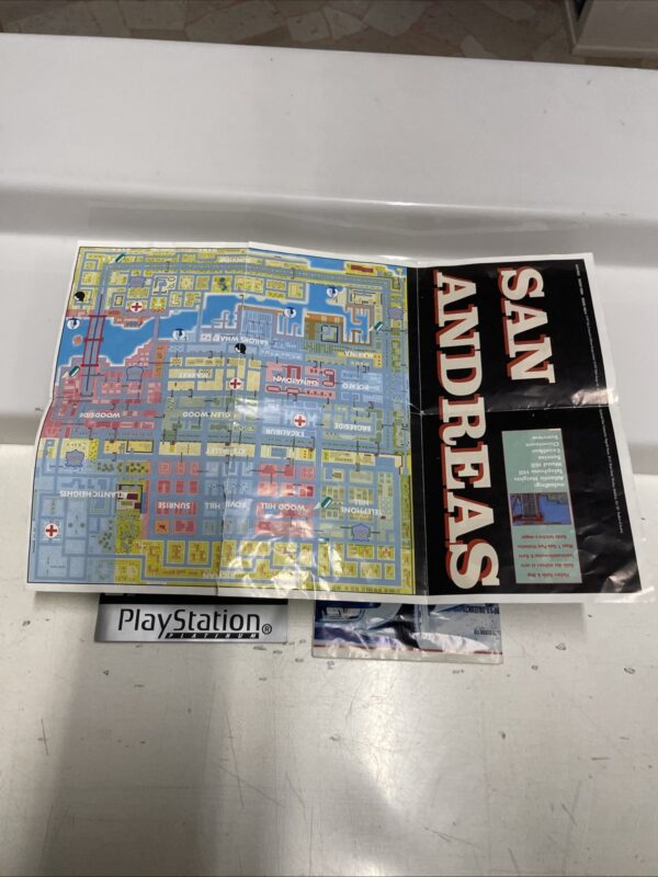 Sony Playstation Ps1 GTA Grand Theft Auto Platinum OTTIMO !! - immagine 10