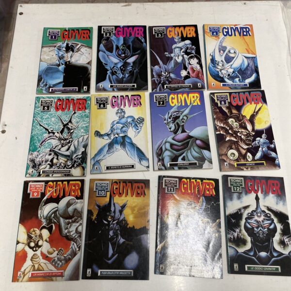 Star Comics Serie Fumetti Manga Guyver 1/25 Techno Storie Di Kappa - immagine 4