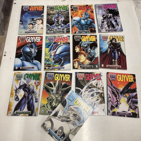 Star Comics Serie Fumetti Manga Guyver 1/25 Techno Storie Di Kappa - immagine 5