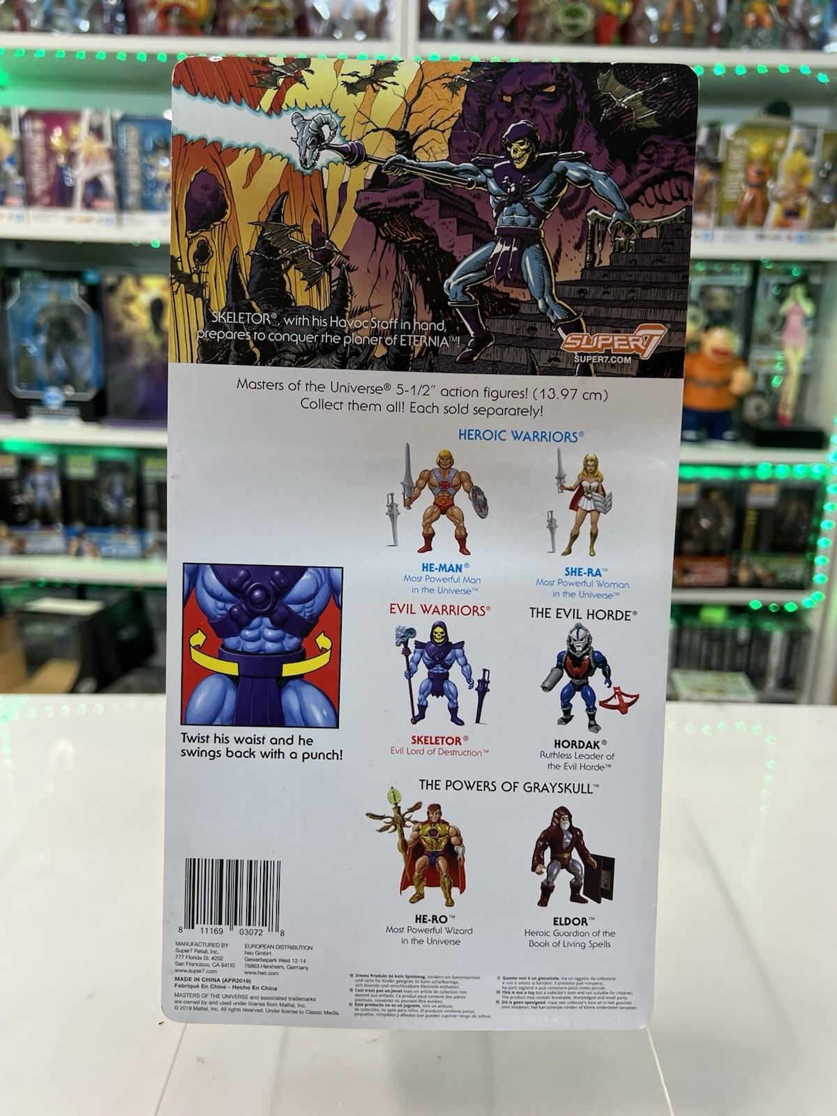 Super7 Masters of The Universe Vintage Reproduction series - Skeletor - immagine 4