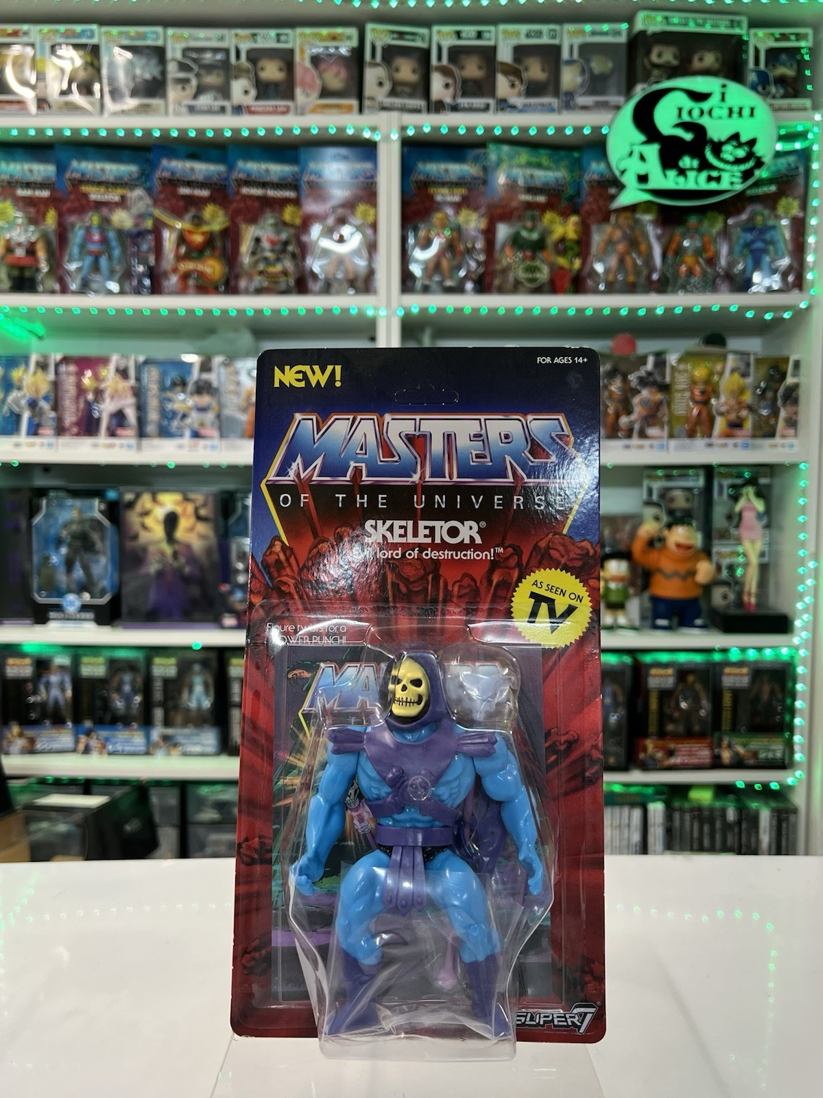 Super7 Masters of The Universe Vintage Reproduction series - Skeletor