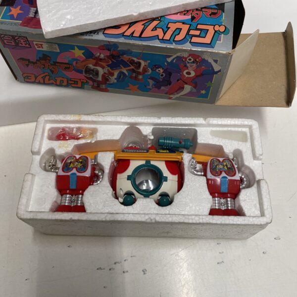 Takatoku Time Cargo Yattodetaman Calendar Men made in Japan vintage toys - immagine 7