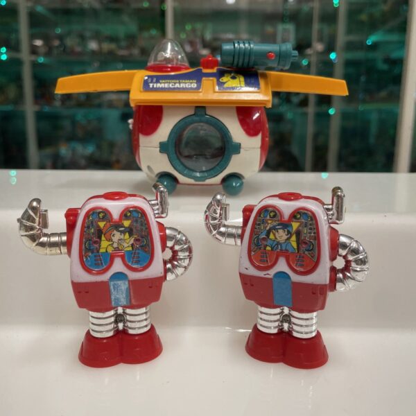 Takatoku Time Cargo Yattodetaman Calendar Men made in Japan vintage toys - immagine 9