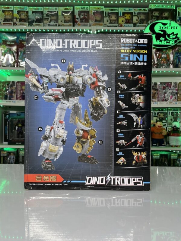 Transformers BmB - Dino Troops Robot Of The Dino 5 In 1 - immagine 3