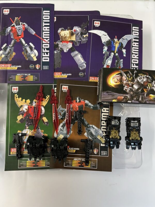 Transformers BmB - Dino Troops Robot Of The Dino 5 In 1 - immagine 6