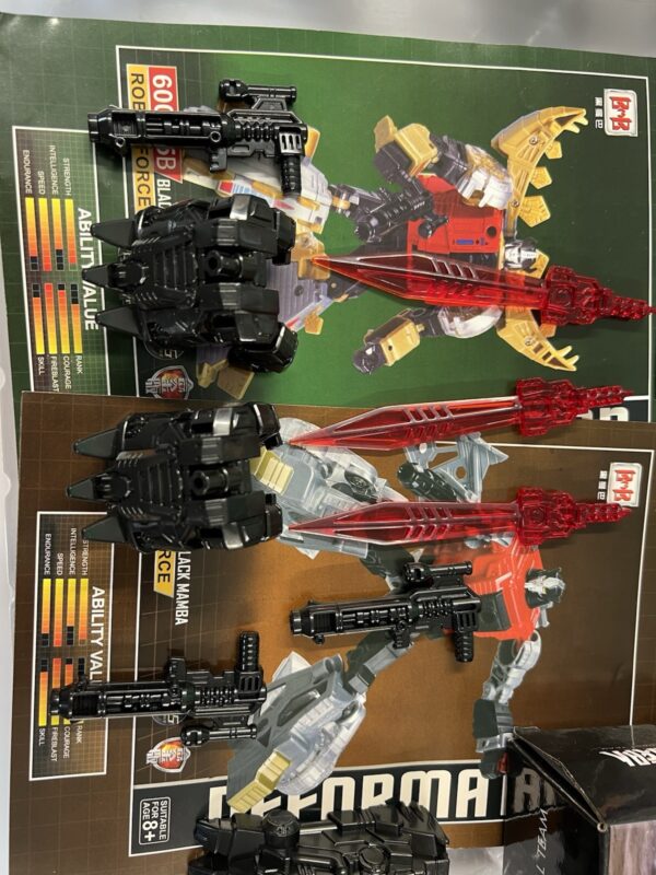 Transformers BmB - Dino Troops Robot Of The Dino 5 In 1 - immagine 7
