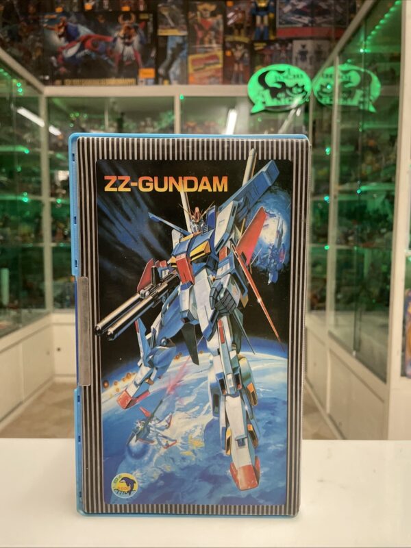 VINTAGE 1980 Pencil Case Astuccio Rigido magnetico ZZ-GUNDAM Robot