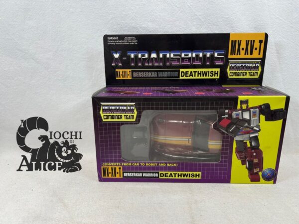 X-TRANSBOTS MX-XV-T  Transformers Berserkar Warrior -  Deathwish