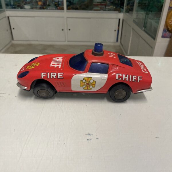 ALPES - MODERN TOYS - Tin Toy Ford Mustang Mach 1 - Highway Patrol - Latta - immagine 14