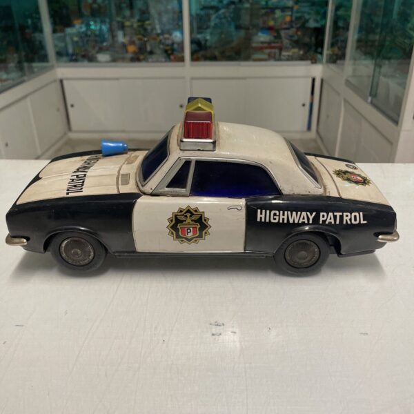 ALPES - MODERN TOYS - Tin Toy Ford Mustang Mach 1 - Highway Patrol - Latta - immagine 4
