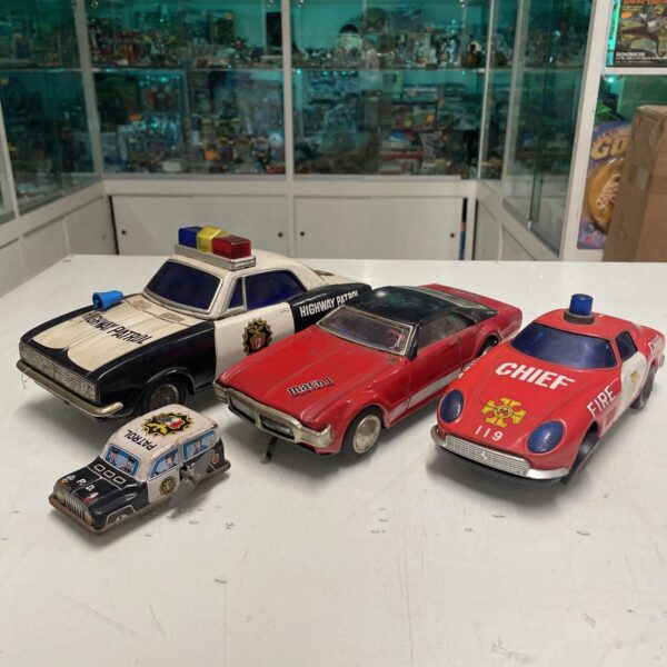 ALPES - MODERN TOYS - Tin Toy Ford Mustang Mach 1 - Highway Patrol - Latta