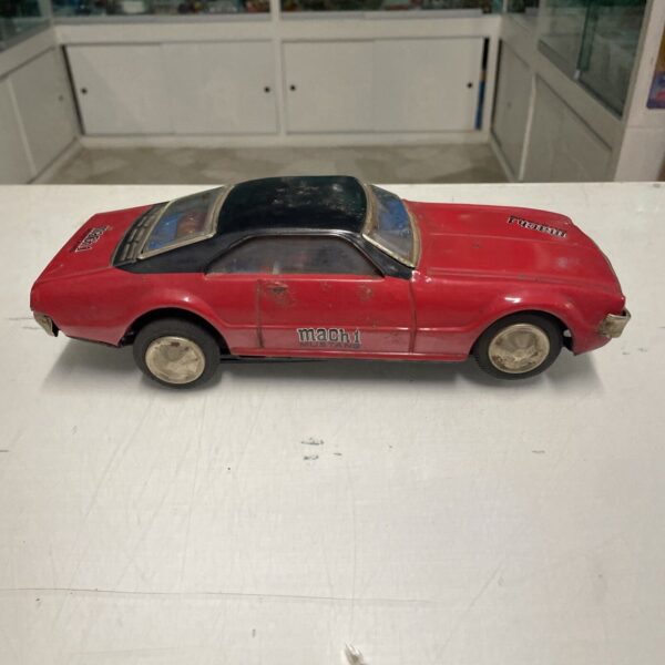 ALPES - MODERN TOYS - Tin Toy Ford Mustang Mach 1 - Highway Patrol - Latta - immagine 9