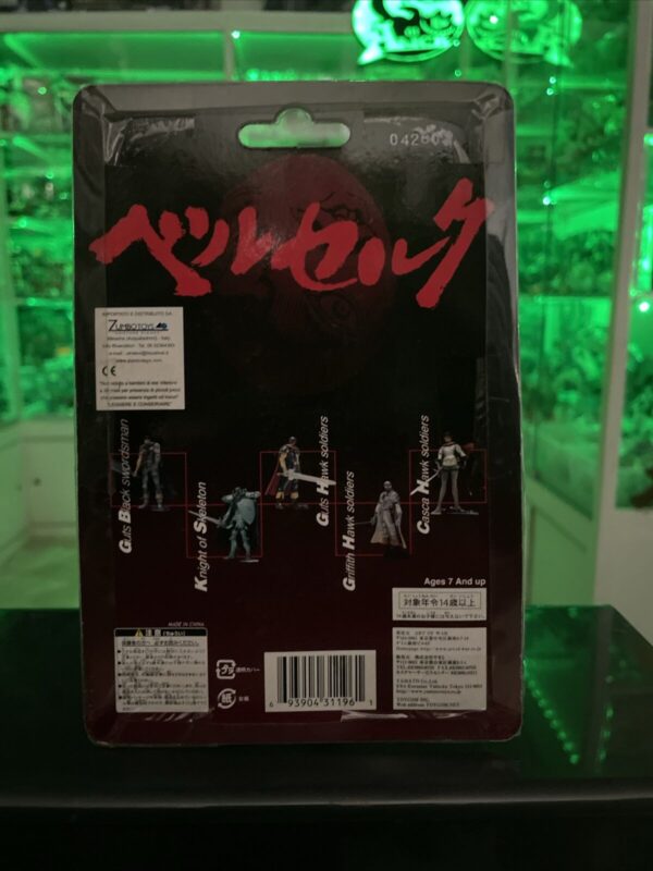 ART OF WAR Berserk KNIGHT of SKELETON  10cm  Mini Figura in Blister - immagine 3