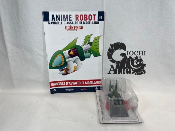 Anime Robot Collection  N.65 + Fascicolo = Navicelle D’assalto Di Magellano