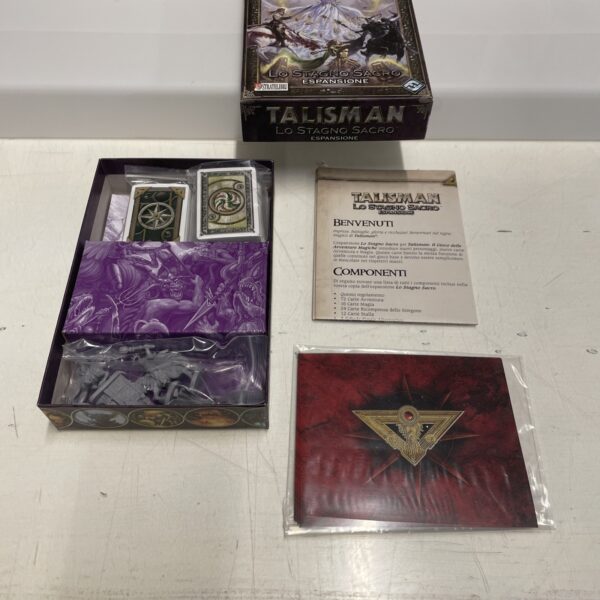 Asmodee TALISMAN - Lo Stagno Sacro ESPANSIONE in italiano  - NUOVO Sigillato - immagine 5