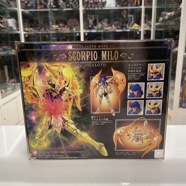 BANDAI Saint Seiya - Saint Cloth Myth EX - Scorpio Milo  God Cloth - immagine 4