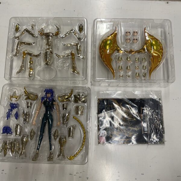 BANDAI Saint Seiya - Saint Cloth Myth EX - Scorpio Milo  God Cloth - immagine 6