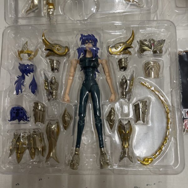 BANDAI Saint Seiya - Saint Cloth Myth EX - Scorpio Milo  God Cloth - immagine 9