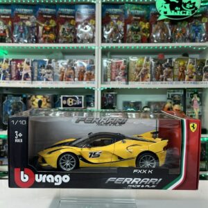 BBurago Burago Ferrari FXX K #15 yellow 1/18 18-16010Y