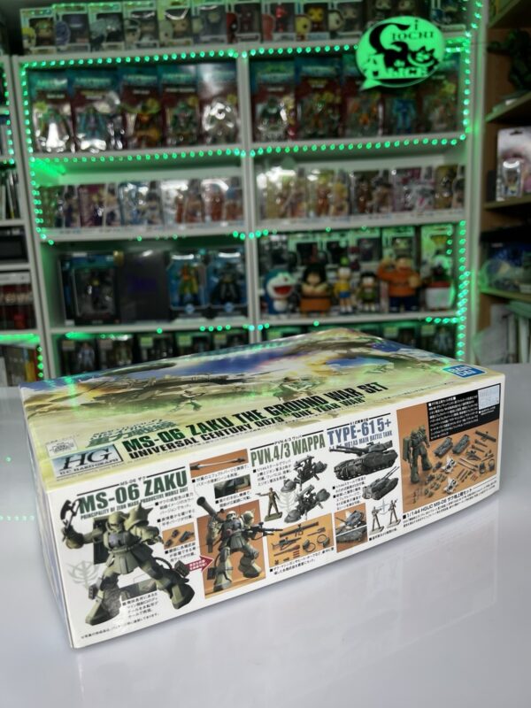 Bandai Model Kit HG 1/144 MS-06 Zaku The Ground War Set Universal Century 0079 - immagine 3