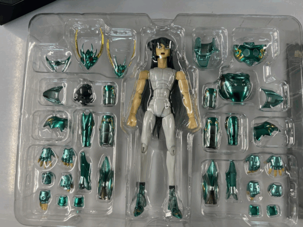 Bandai Myth Cloth - Hades Series - Dragon Shiryu  V4 God Cloth 10th Anniversary - immagine 9