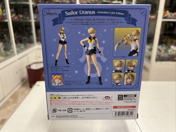 Bandai - Sailor Moon 25th - S.H Figuarts Sailor Uranus - Animation Color Edition - immagine 3