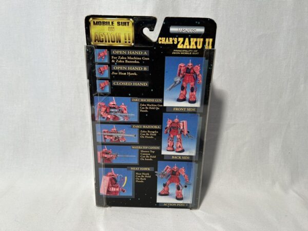 Bandai Serie mobile suit in action MS-06S Char’s Zaku - immagine 4