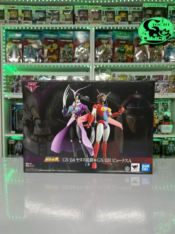 Bandai Soul Of Chogokin - GX-114 Janus & GX-12R Venus A