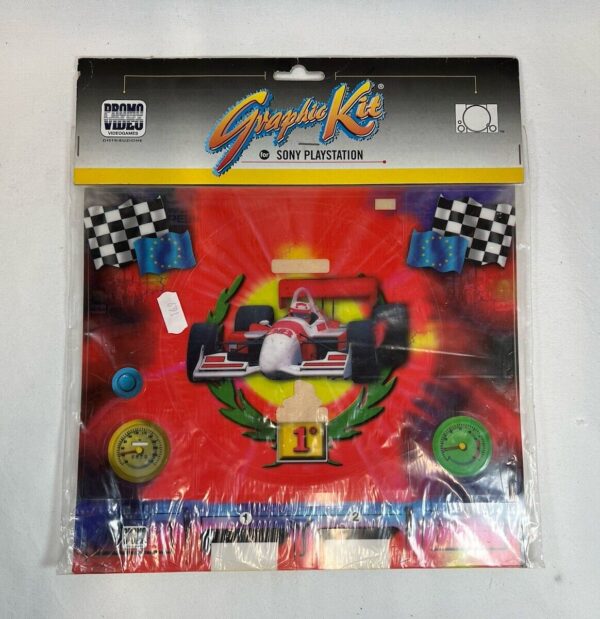 COVER ADESIVA REMOVIBILE "GRAPHIC KIT Collection"  Sony PLAYSTATION  Formula 1 - immagine 3
