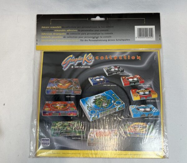 COVER ADESIVA REMOVIBILE "GRAPHIC KIT Collection"  Sony PLAYSTATION  Formula 1 - immagine 5