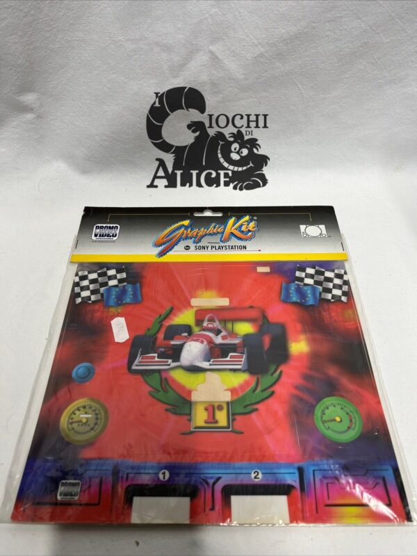 COVER ADESIVA REMOVIBILE "GRAPHIC KIT Collection"  Sony PLAYSTATION  Formula 1