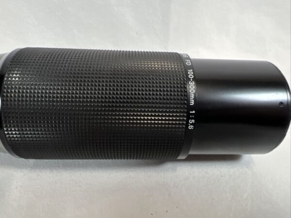 Canon Zoom Lens FD Standard 100-300mm 1:5.6 usato, buone condizioni - immagine 11