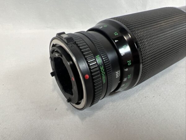 Canon Zoom Lens FD Standard 100-300mm 1:5.6 usato, buone condizioni - immagine 12