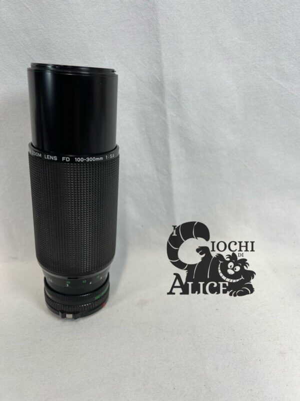 Canon Zoom Lens FD Standard 100-300mm 1:5.6 usato, buone condizioni