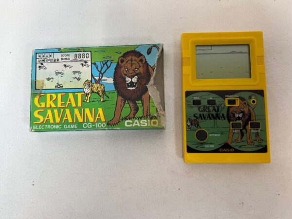 Casio Elettronic Game CG-100 Great Savana - immagine 7