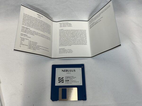 Commodore Amiga 500 Videogioco - Nebulus - Label E Manuale Italiano - immagine 5