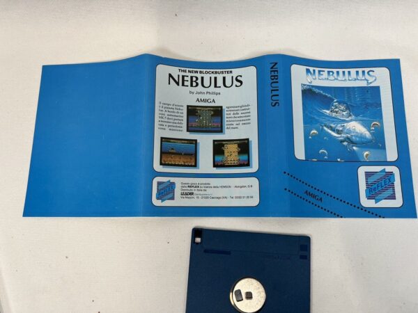 Commodore Amiga 500 Videogioco - Nebulus - Label E Manuale Italiano - immagine 8