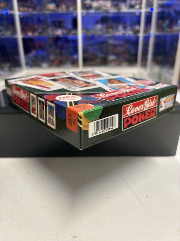Commodore C64 COVER GIRL POKER Commodore Cassette Box RARE - immagine 4