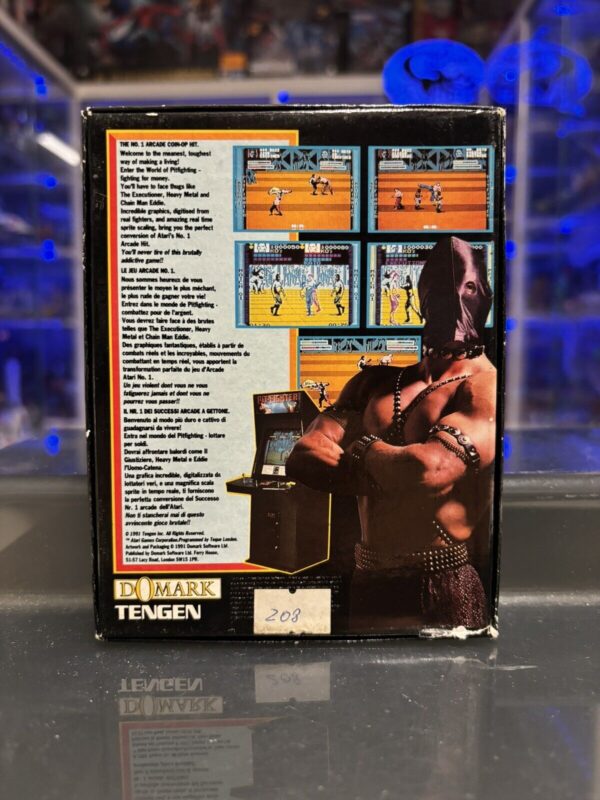 Commodore C64 PIT FIGHTER Commodore Cassette Box - immagine 3
