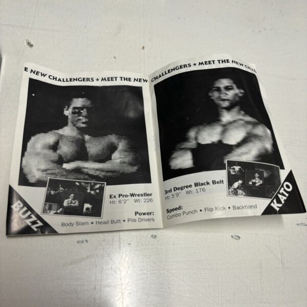 Commodore C64 PIT FIGHTER Commodore Cassette Box - immagine 7