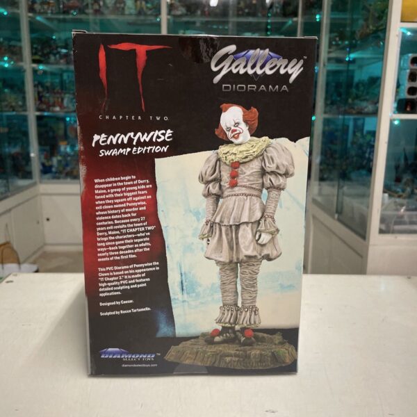 DIAMOND Select Gallery Diorama IT Chapter Two PENNYWISE 25Cm  Toys Pari a NUOVO - immagine 5