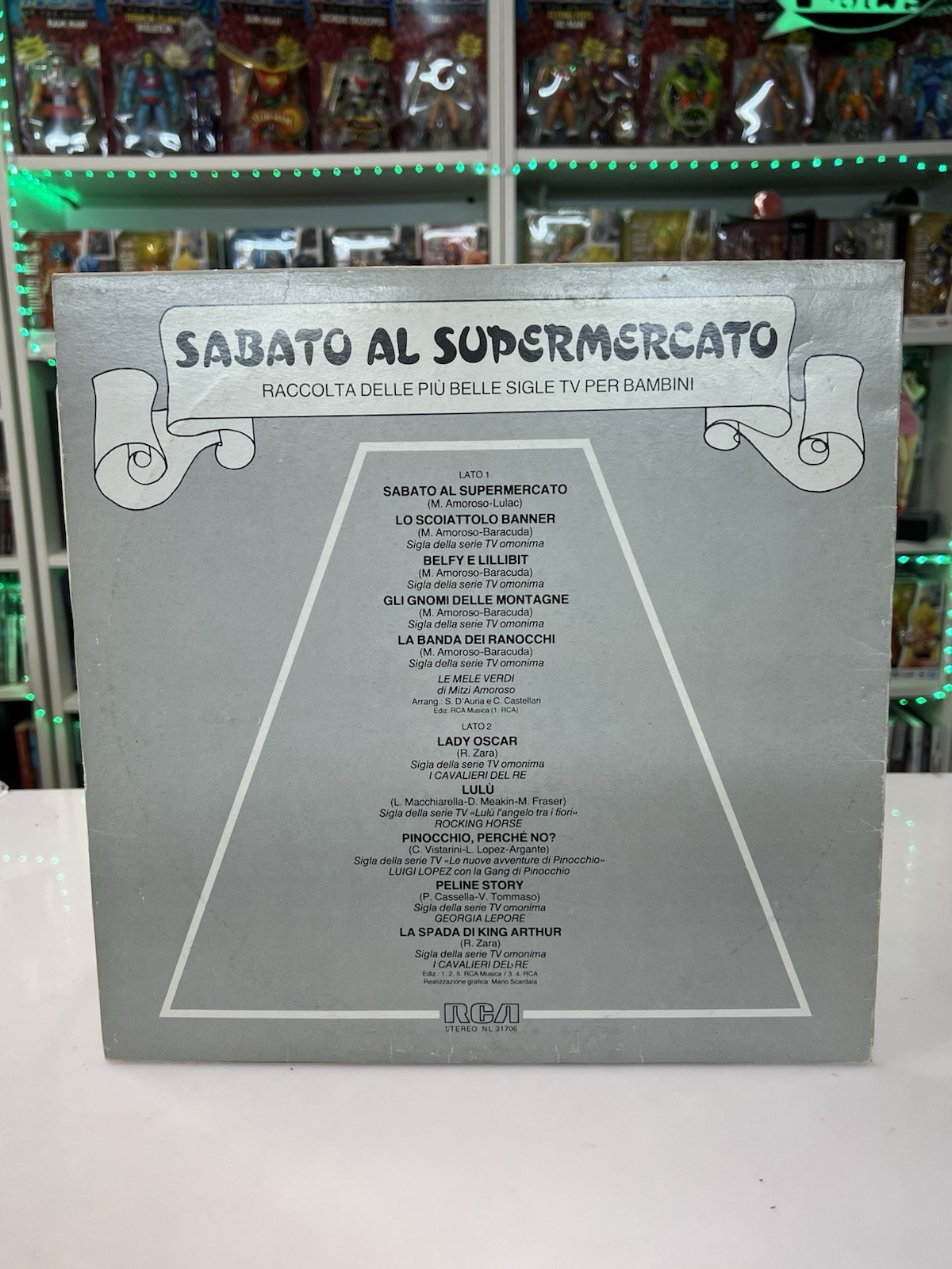Disco 33 Giri LP - Sabato Al supermercato Sigle Cartoni Animati - immagine 4
